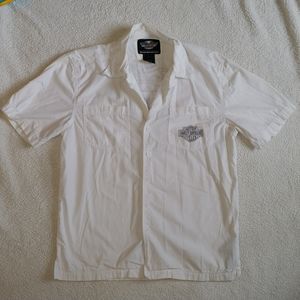 Harley Davidson Button Up